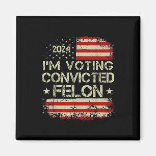 2024 dömd Felon38 Magnet