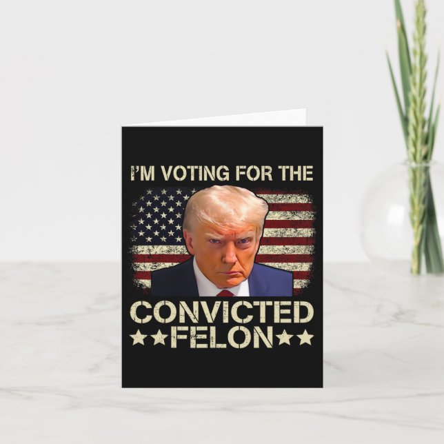 2024 dömd Felon Kort (Framsida)