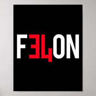 2024 dömde Felon &#, fler skäl att rösta för Poster