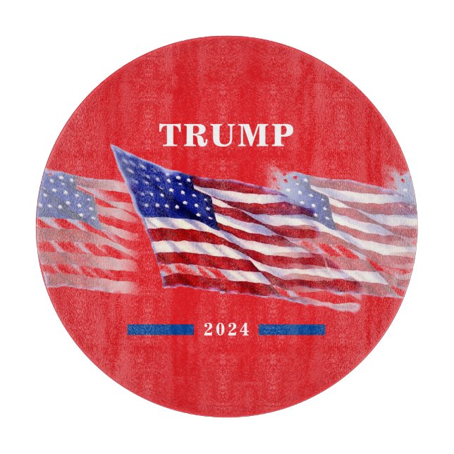 2024 Donald Trump American Flagga (Framsidan)
