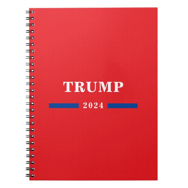 2024 Donald Trump Anteckningsbok (Framsidan)