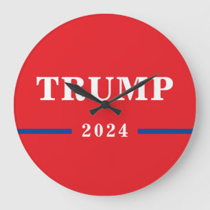 2024 Donald Trump Stor Klocka