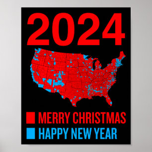 2024 Exakt Valkart Merry Christmas God Jul Poster