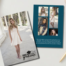 2024 Examenspresentationskort 5 bilder