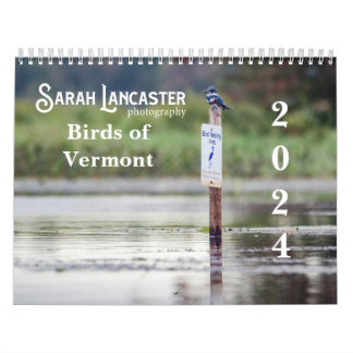 2024 Fåglar i Vermont Calendar Kalender