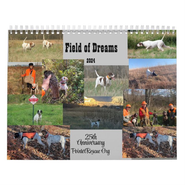 2024 Fält i Dreams Birdjerskalender Kalender (Omslag)