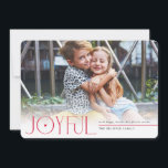 2024 FAMILY PHOTO modern children GLATT hjärtröd Meddelande<br><div class="desc">by kat masard >> WWW.SIMPLYSWEETPAPERIE.COM <<<< En på trendkortsdesign med citattecknet GLATT med ditt favoritfoto i Ligcape orientering CONTACT kat@simplysweetpaperie.com om du behöver hjälp för att få fotot att passa perfekt</div>