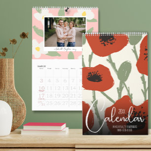2024 Family Photos Blommigt Gräns Kalender