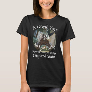 2024 Festsfirande Holiday Middagskryssning Fartyg T Shirt