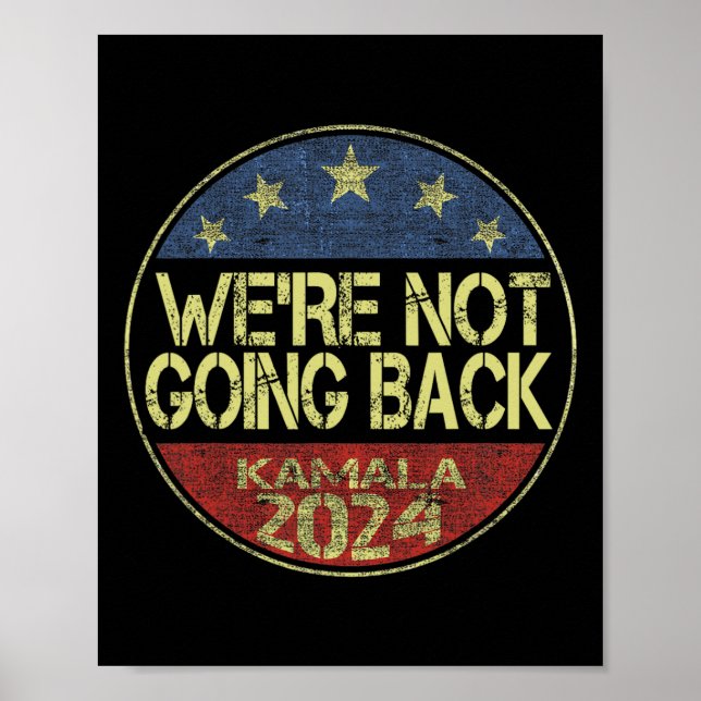 2024 för president Kampanj Poster (Framsidan)