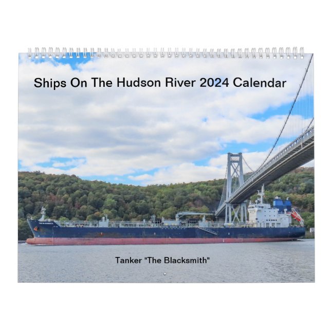 2024 Fraktaser på Hudsonflodens kalender (Omslag)