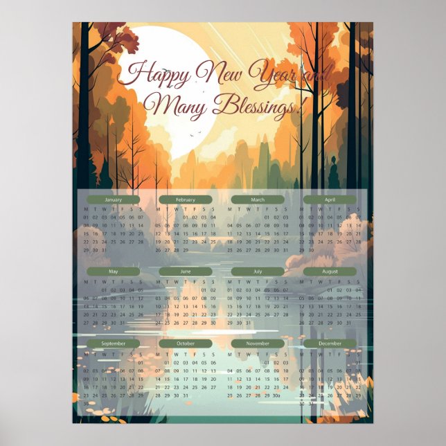 2024 Fredlig Lak Poster (Framsidan)