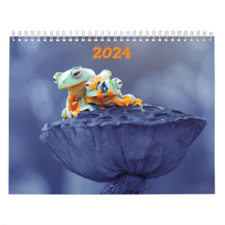 2024 Frog Älskare Calendar Kalender