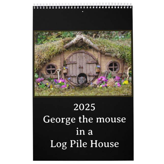 -2024- George the mus - mus Bykalender Kalender (Omslag)