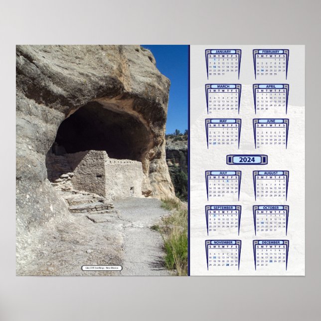 2024 - "Gila Dwelling" Poster (Framsidan)