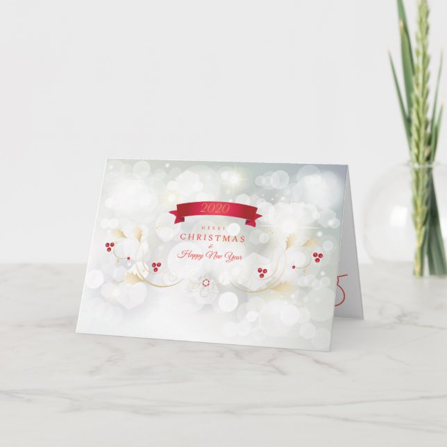 2024 God Jul & Gott Nytt År! XMAS Kort (Framsida)