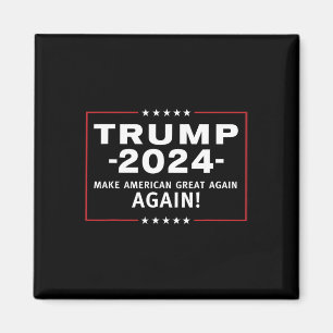 2024 Gör Amerika Underbart över hela Magaa Magnet