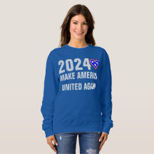 2024 GÖRA AMERIKA FÖRENADE ÅTERFÖRENADE T-Shirt