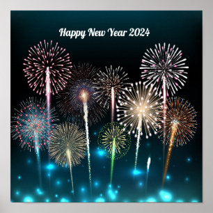 2024 Gott nytt år Poster