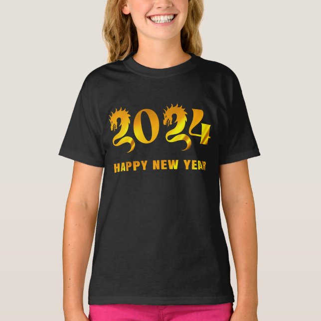 2024 GOTT NYTT ÅR T SHIRT (Framsida)