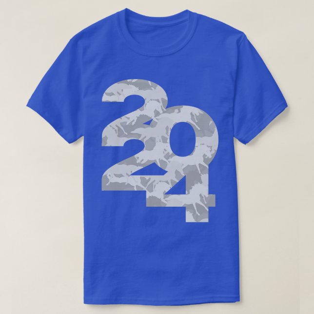 2024 Gott nytt år T Shirt (Design framsida)