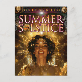 2024 Greensboro Summer Solstice Souvenir Vykort