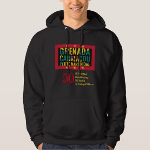 2024 GRENADA 50-årsjubileum Självständighet Hoodie