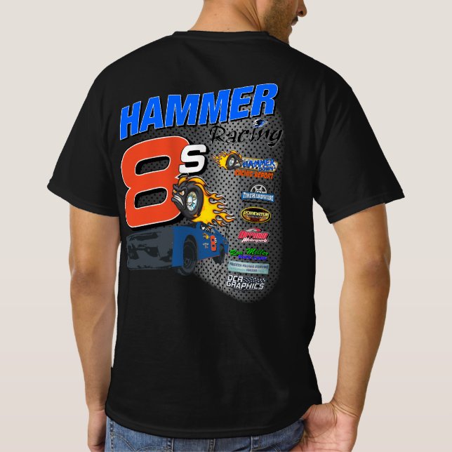 2024 Hammer Tävla Basic Tee Shirt (Baksida)