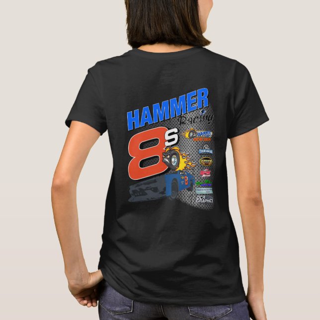 2024 Hammer Tävla Womens Tee Shirt (Baksida)