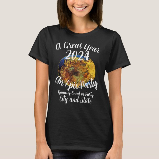 2024 High School Återförening Födelsedags Semester T Shirt (Framsida)