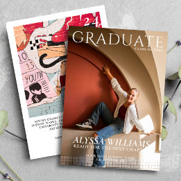 2024 High School Student Magazine Cover Photo Meddelande