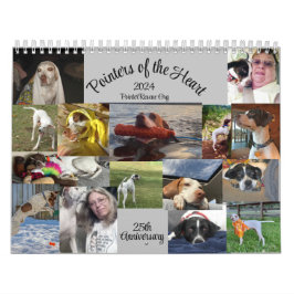 2024 Högtidliga pekare 25 år Kalender
