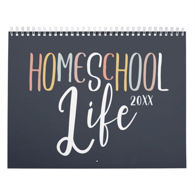2024 Homeschool Life Original Quotes Calendar Kalender (Omslag)