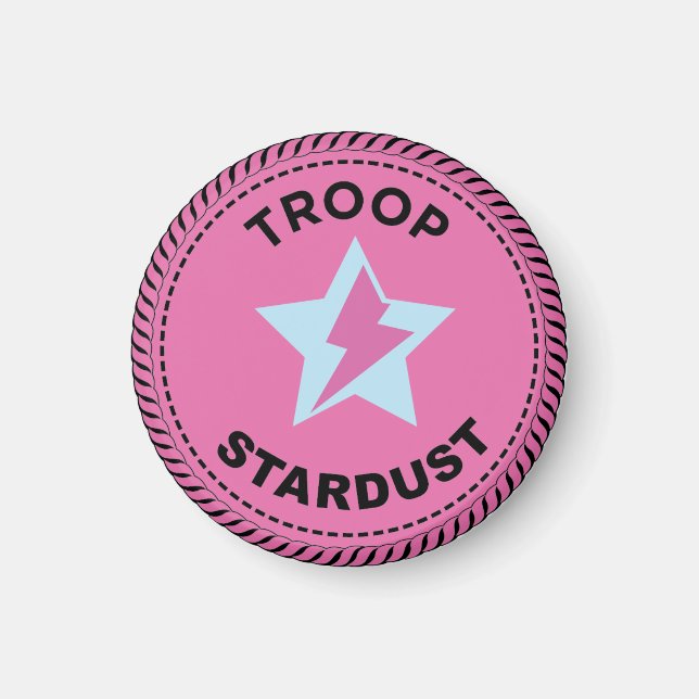 2024 IGGPPCamp Troop Pride Star Magnet (Framsidan)
