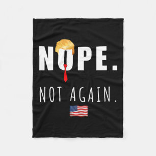 2024: Inte än en gång anti Trump-val, amerikansk F Fleecefilt