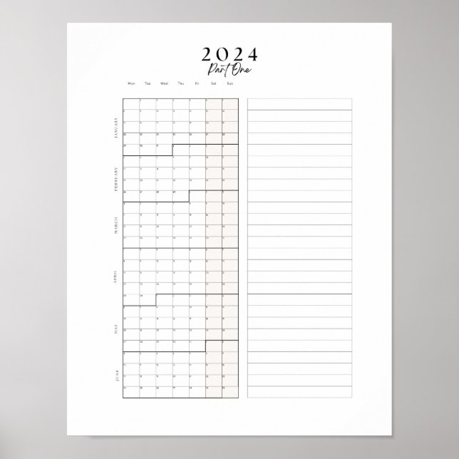 2024 januari - Poster i blockkalender i juni (Framsidan)