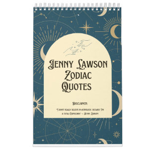 2024 Jenny Lawson zodiac, offertkalender Kalender