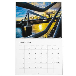2024 Kalender för Bilder av Glasgow av Paul Boyle