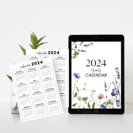 2024 kalender hela året inbjudningar