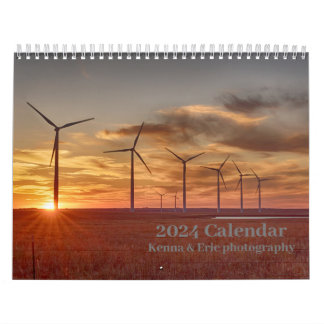 2024 Kalender - Kenna och Eric Photography