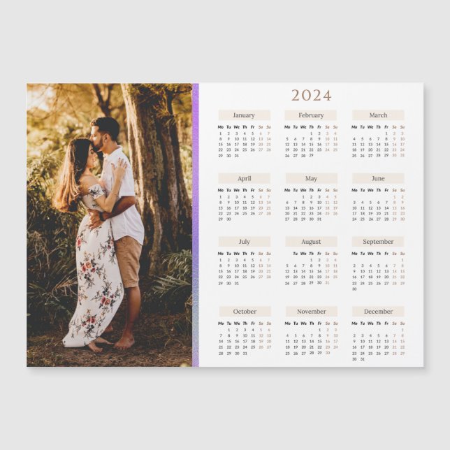 2024 Kalender med anpassad bild (Framsida)