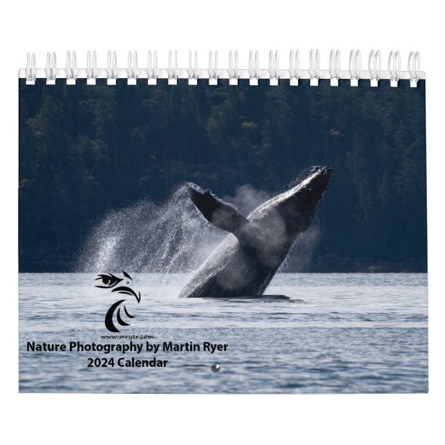 2024 Kalender med Humpback Whales (Omslag)