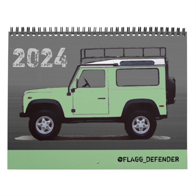 2024-KALENDER UTANFÖR VÄGEN KALENDER (Omslag)