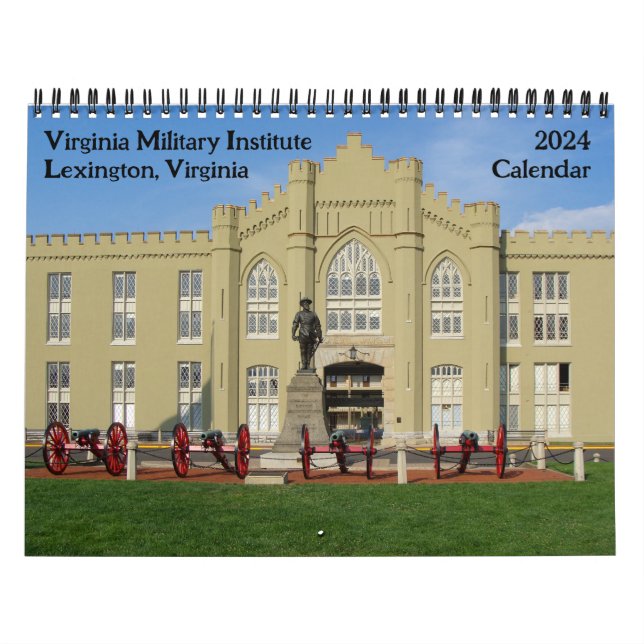 2024 Kalender - Virginia Militaire Institute (Omslag)