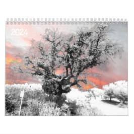 2024 Kalenderplaneringskonst och -design Kalender