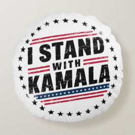2024 Kamala Harris Fru president USA:s omröstning Rund Kudde