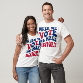 2024 Kamala Harris Fru president USA:s omröstning T Shirt