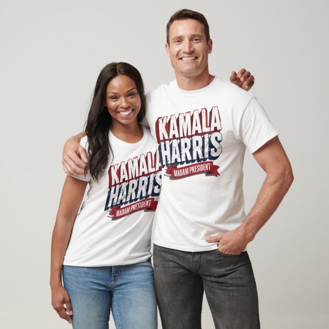 2024 Kamala Harris Fru president USA:s omröstning T Shirt (Unisex)