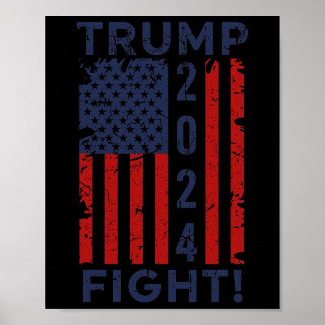 2024 Kamp Kamp Kamp - Trump Presidentval  Poster (Framsidan)