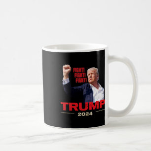 2024 Kampen mot rasism 13:e trumpen Rally Kaffemugg